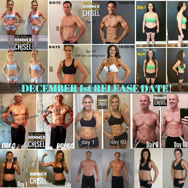 hammer and chisel vs 21 day fix extreme
