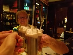 dinner with parents at chops steakhouse oasis of the seas