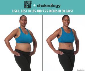 country heat and shakeology before and after