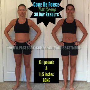 core-de-force-30-day-results